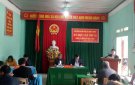 Hội đồng nhân dân xã Ngọc Trung tổ chức hội nghị lần thứ XI. Khóa 19. Nhiêm kỳ 2016 - 2021